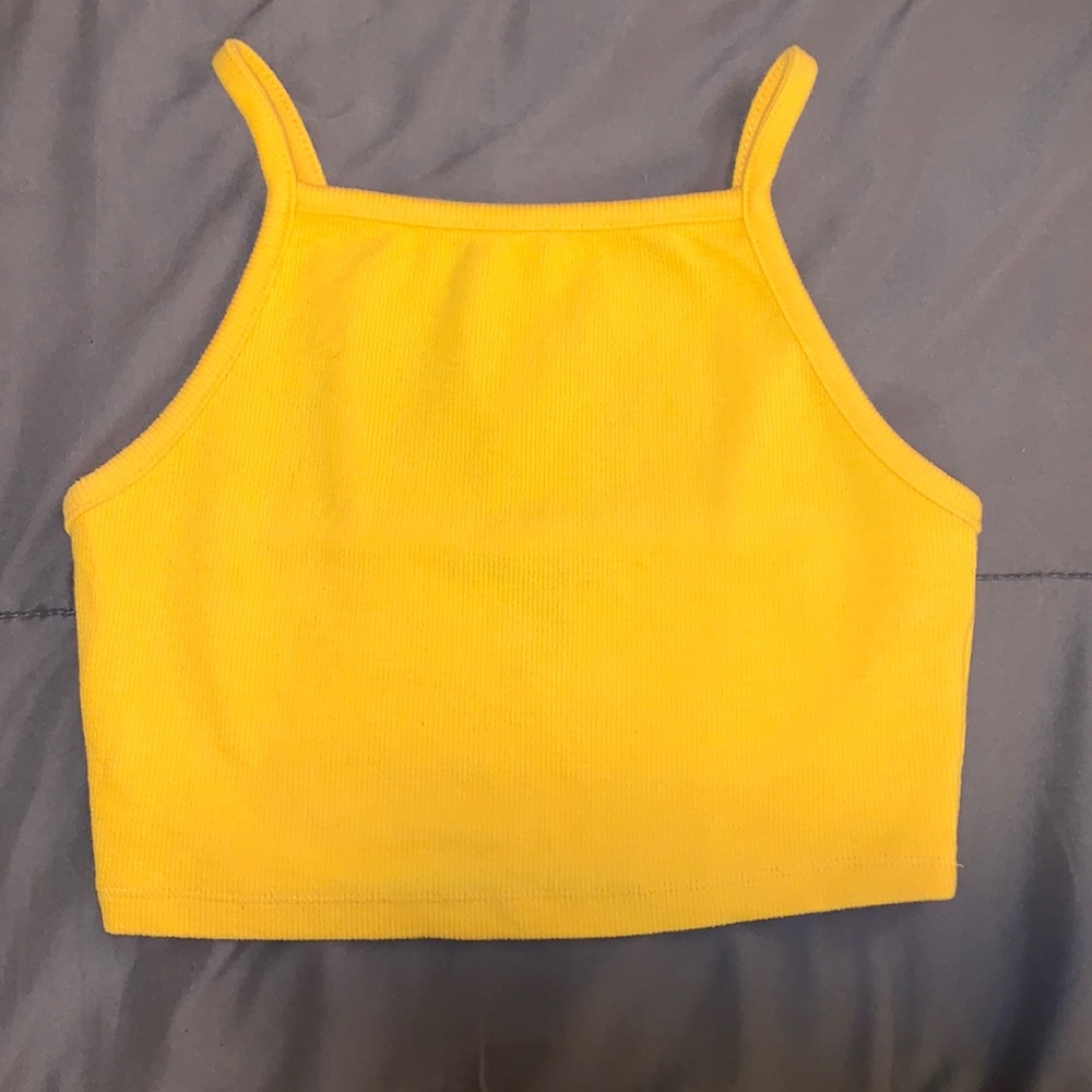 Yellow tank top